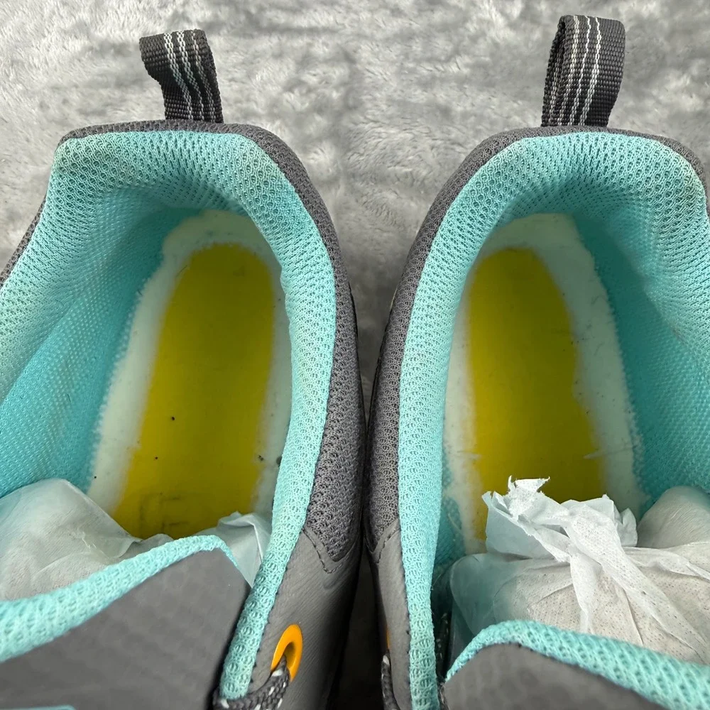 KEEN Terradora Speed Womens Shoes Grey Aqua Orange Size 10 Hiking Gorpcore‎